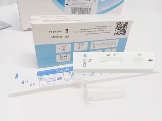 jakość  OEM ODM Welcome Swab Antigen Rapid Test 15 Minutes Disposable fabryka