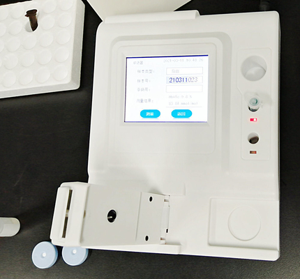 Próbka krwi W pełni automatyczny analizator Hba1c Glikohemoglobina