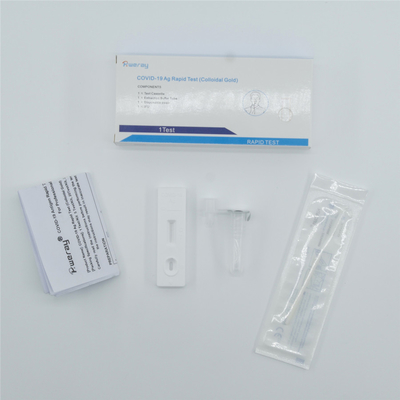 Zatwierdzony przez FDA szybki test na koronawirusa z koloidalnym złotem do użytku domowego
