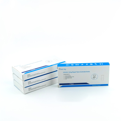 Zatwierdzony przez FDA zestaw diagnostyczny Zestaw szybkiego badania przeciwciał koloidalnego złota OEM Witamy!