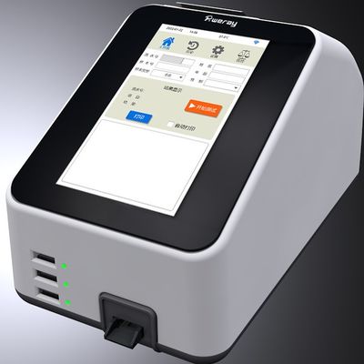 W pełni automatyczny analizator HbA1c z 7-calowym kolorowym ekranem dotykowym